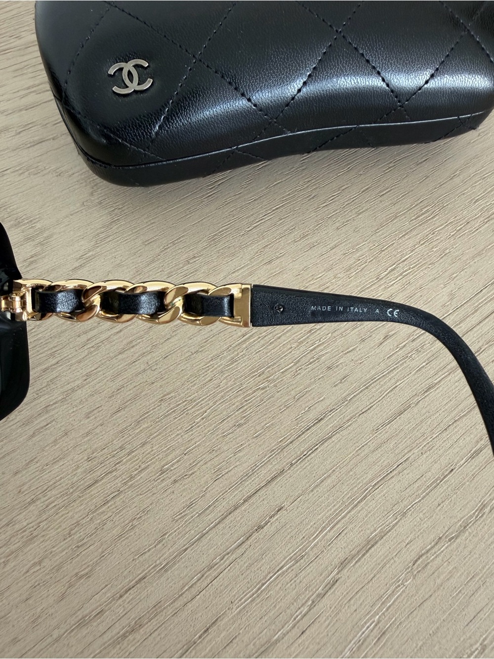 Chanel black oversized sunglasses - Picture 5 of 8